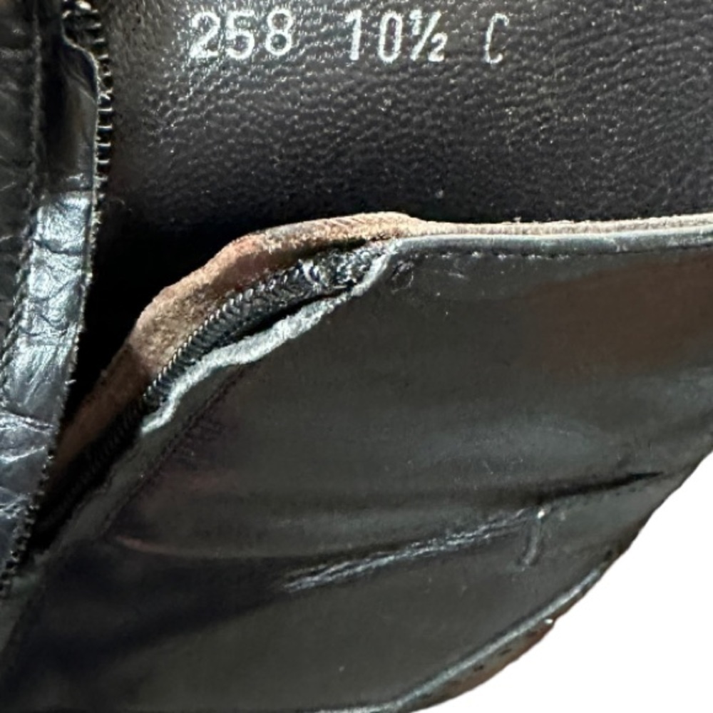 Taryn‎ Rose Black Leather Boots - Picture 7 of 8